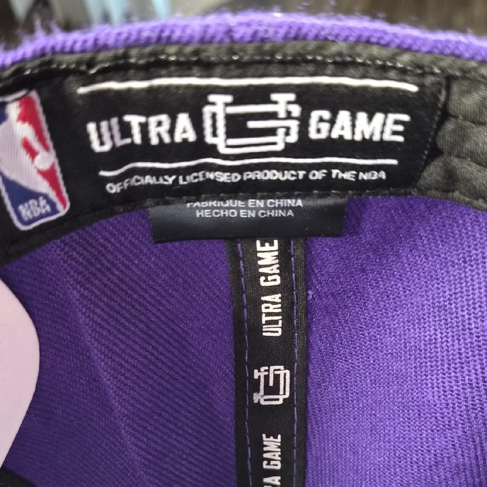 NBA Lakers Purple and Gold Cap